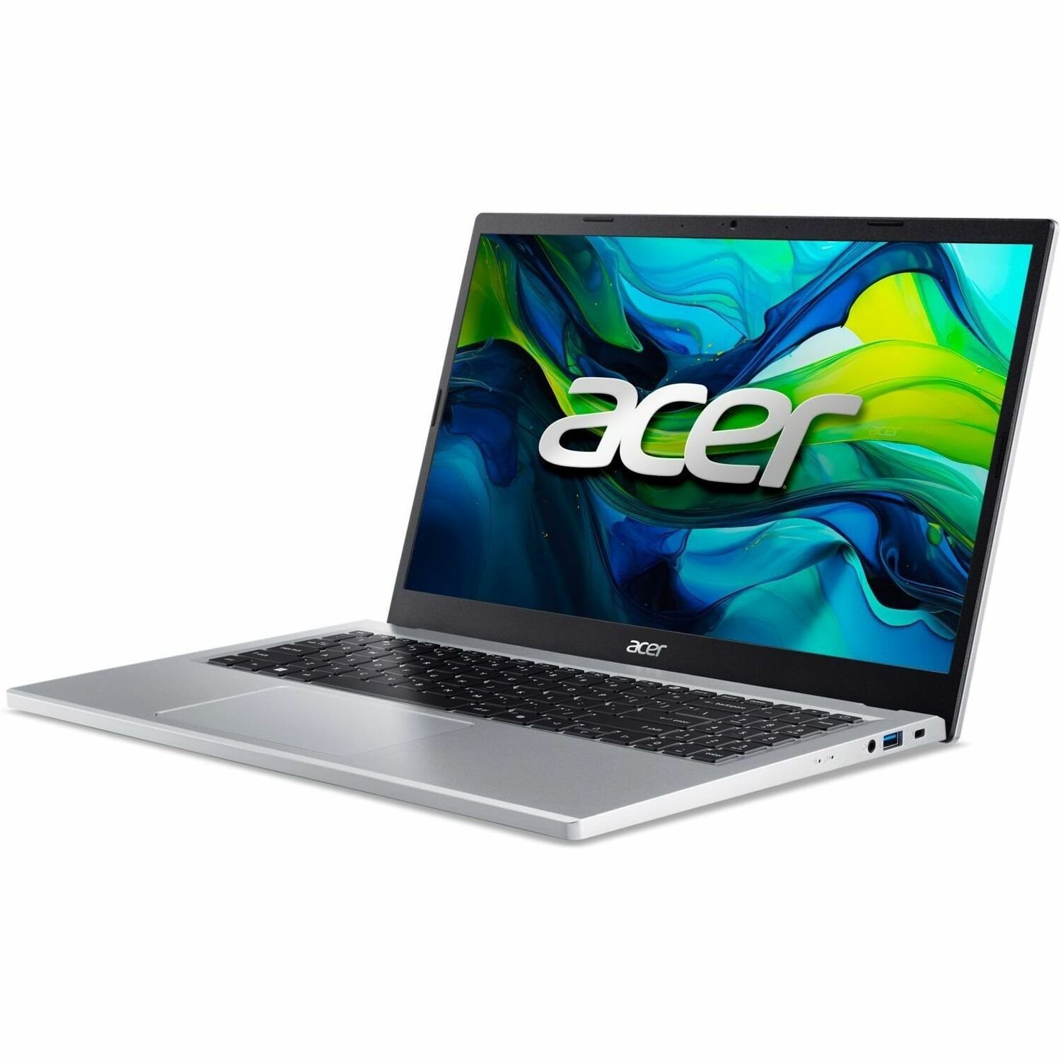 Acer Aspire Go 15 AG15-31P AG15-31P-C99T 15.6" Notebook - Full HD - 1920 x 1080 - Intel N100 Quad-core (4 Core) - 4 GB Total RAM - 4 GB On-board Memory - 128 GB SSD - Silver