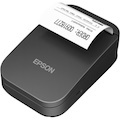 Epson TM-P20II Desktop, Mobile Direct Thermal Printer - Monochrome - Portable - Receipt Print - USB - Wireless LAN - Near Field Communication (NFC) - Battery Included - With Cutter - Black