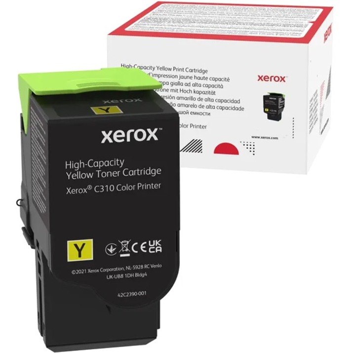 Xerox Original High Yield Laser Toner Cartridge - Single Pack - Yellow - 1 / Pack