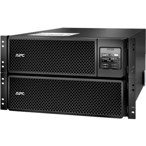 SRT8KRMXLI - APC by Schneider Electric Smart-UPS Online UPS 8kVA / 8kW Hardwired In/output 63Amp Single Phase  Includes: + 3 Year Parts Warranty + Rack mounting kit + AP9641 Network management card + AP9335T Temperature Sensor