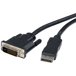 Axiom DisplayPort Male to Dual Link DVI-D Male Adapter Cable 6ft