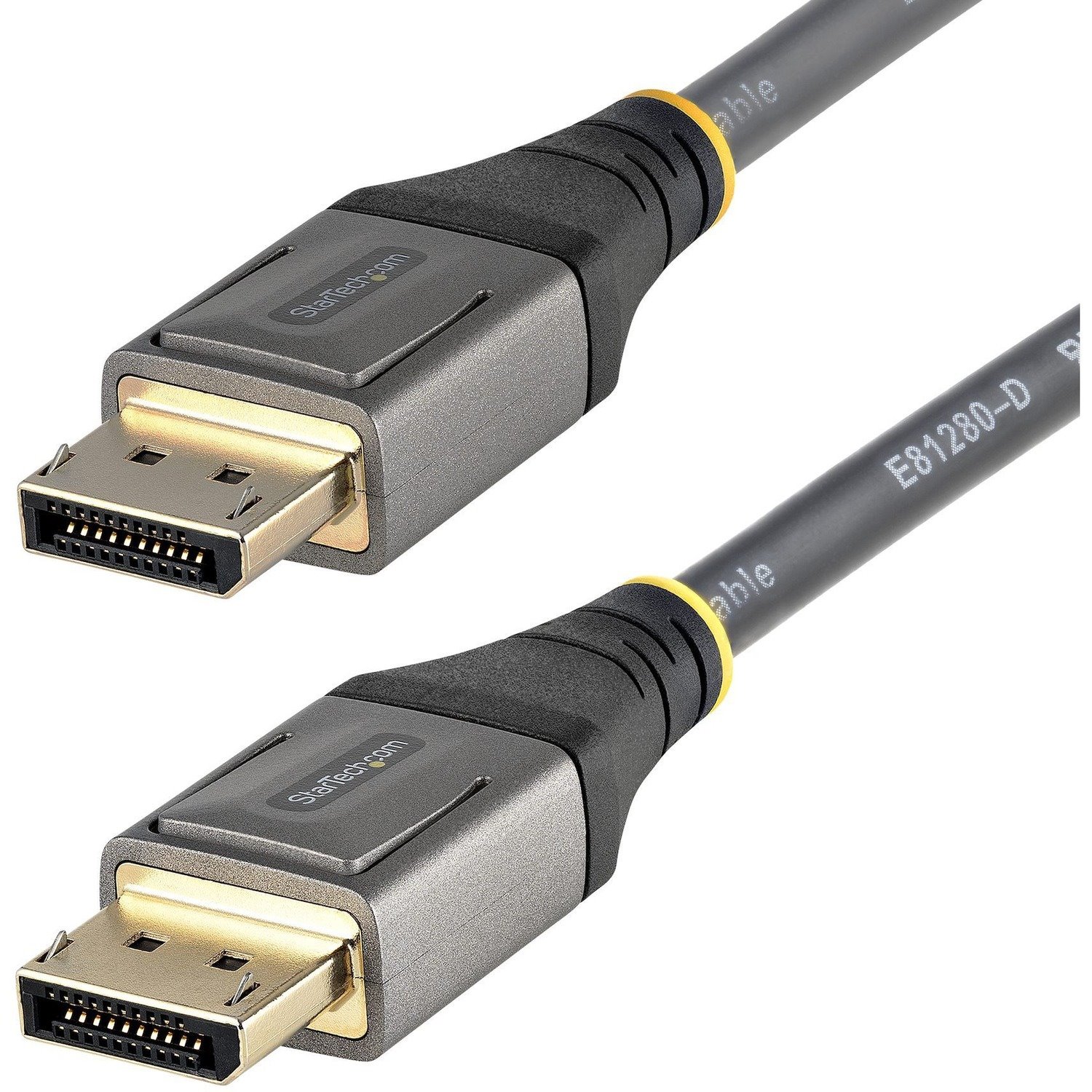 StarTech.com 6ft (2m) VESA Certified DisplayPort 1.4 Cable, 8K 60Hz HDR10, UHD 4K 120Hz Video, DP to DP Monitor Cord, DP 1.4 Cable, M/M