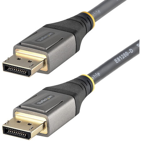 StarTech.com 3ft (1m) VESA Certified DisplayPort 1.4 Cable, 8K 60Hz HDR10, UHD 4K 120Hz Video, DP to DP Monitor Cord, DP 1.4 Cable, M/M