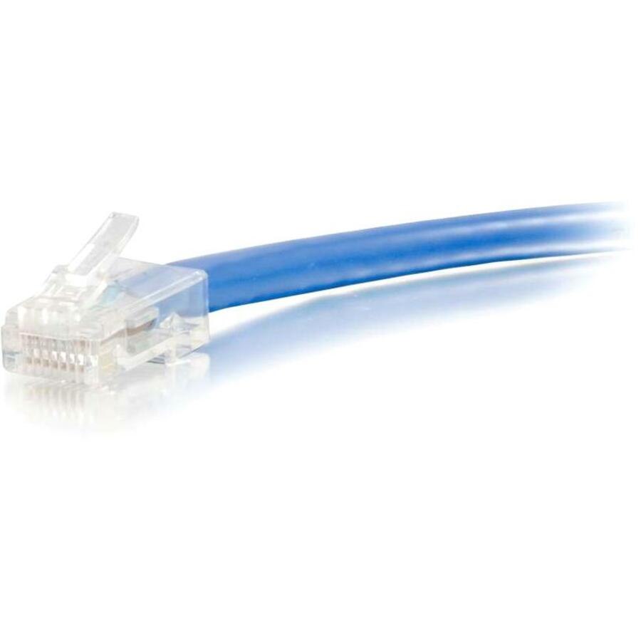 C2G 35ft Cat5e Non-Booted Unshielded (UTP) Network Patch Cable - Blue
