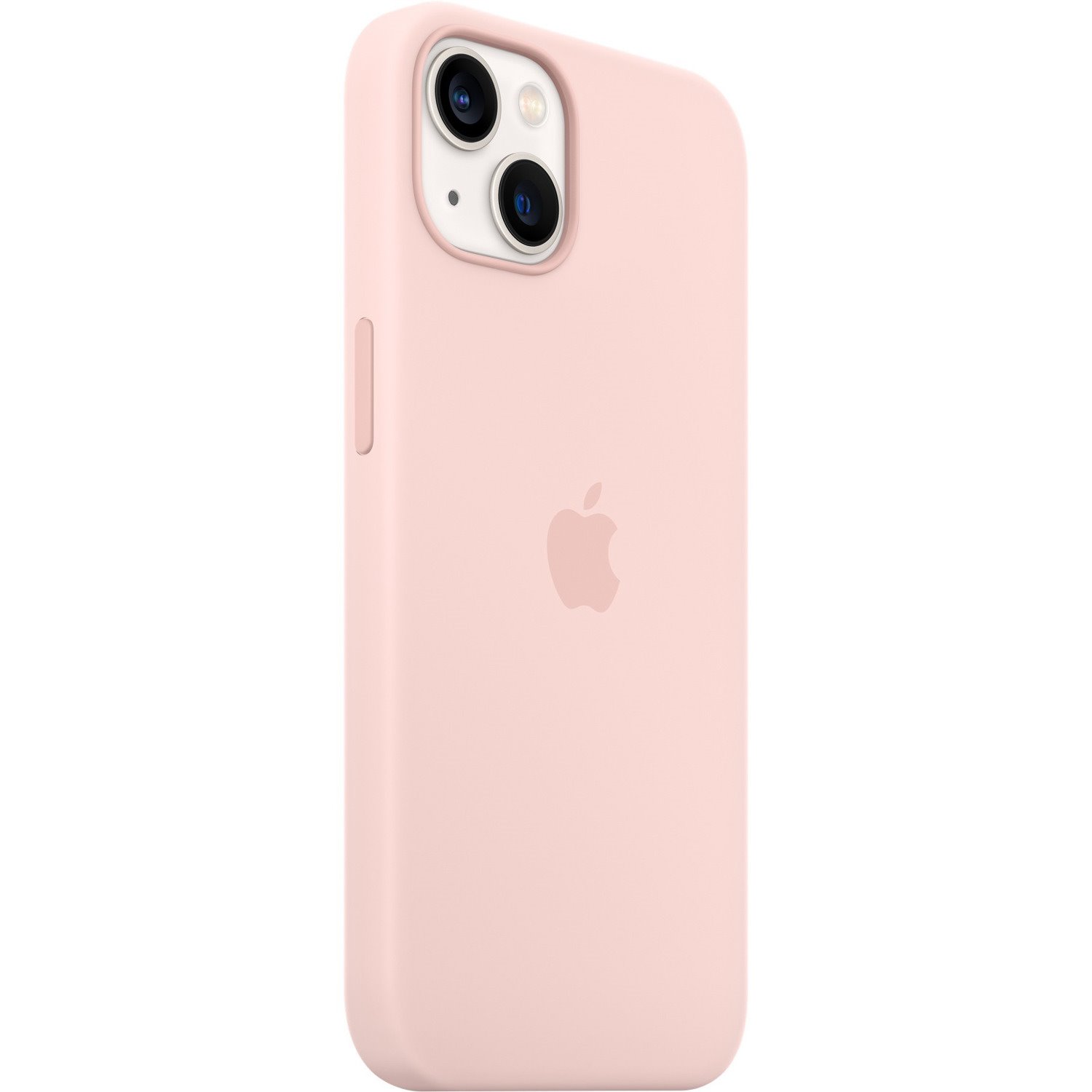 Apple Silicone Case for Apple iPhone 13 Smartphone - Chalk Pink