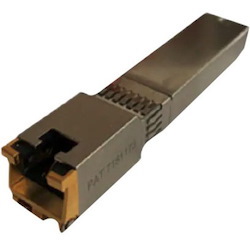 10GBASE-T SFP+ transceiver module for Category 6A cables	