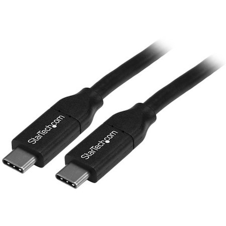 StarTech.com 4m USB C Cable with Power Delivery (5A) - M/M - USB 2.0 - USB-IF Certified - USB 2.0 Type C Cable