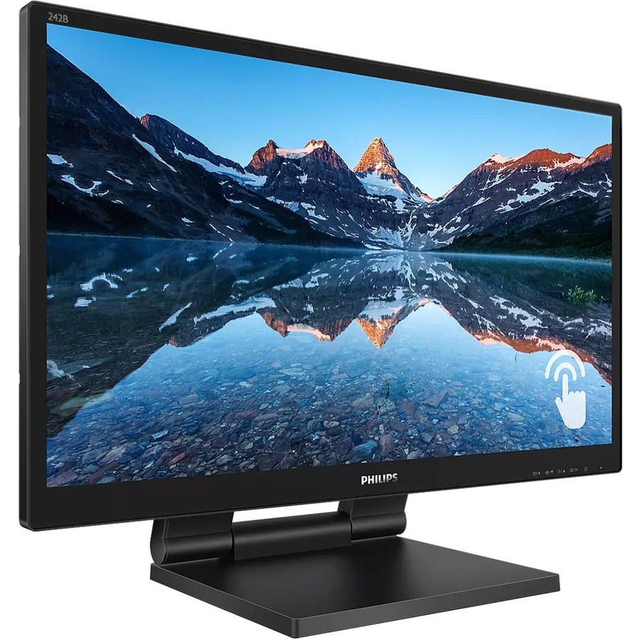 Philips 242B9T 60.5 cm (23.8") LCD Touchscreen Monitor - 16:9 - 5 ms GTG