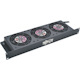 Tripp Lite by Eaton SmartRack 1U Fan Tray, 3 120V High-Performance Fans, 210 CFM, 5-15P Plug