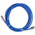 Supermicro RJ45 Cat6a 550MHz Rated Blue 10 FT Patch Cable, 24AWG