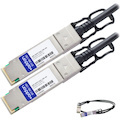 AddOn Juniper Networks JNP-QSFP-DAC-3M Compatible TAA Compliant 40GBase-CU QSFP+ to QSFP+ Direct Attach Cable (Passive Twinax, 3m)