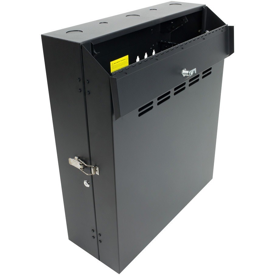 Rack Solutions 5U Secure Vertical Wall Mount with Hinged Door 23in Depth