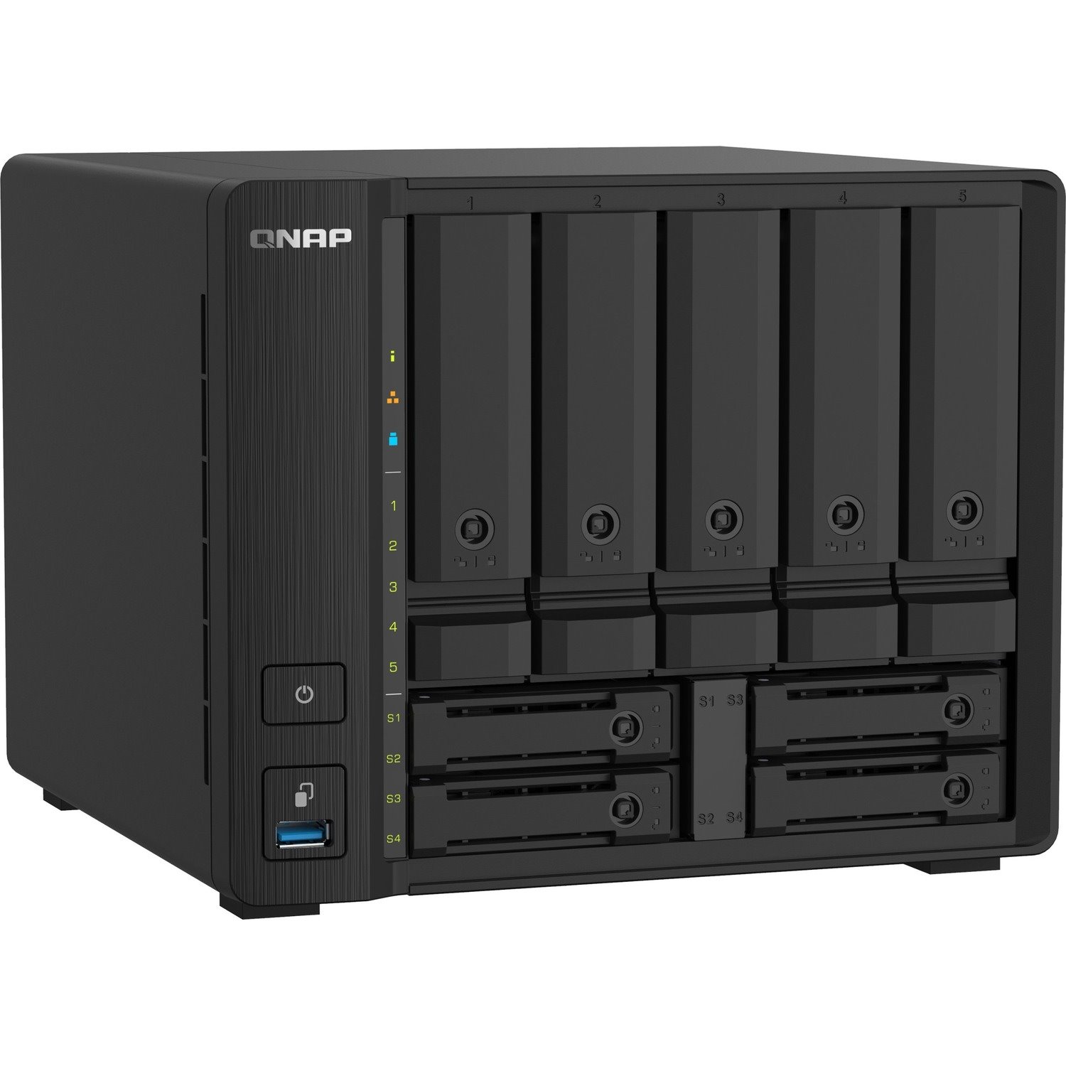 QNAP TS-932PX-4G 9 x Total Bays SAN/NAS Storage System - 512 MB Flash Memory Capacity - Annapurna Labs Alpine AL-324 Quad-core (4 Core) 1.70 GHz - 4 GB RAM - DDR4 SDRAM Tower