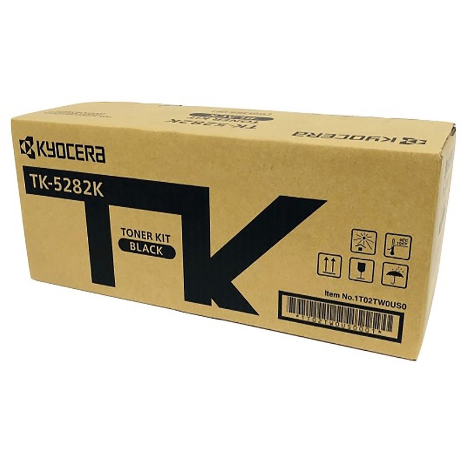 Kyocera TK-5282K Original Laser Toner Cartridge - Black - 1 Each