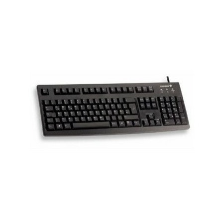 CHERRY Classic G83-6105 Keyboard - Cable Connectivity - USB Interface - Spanish - Black