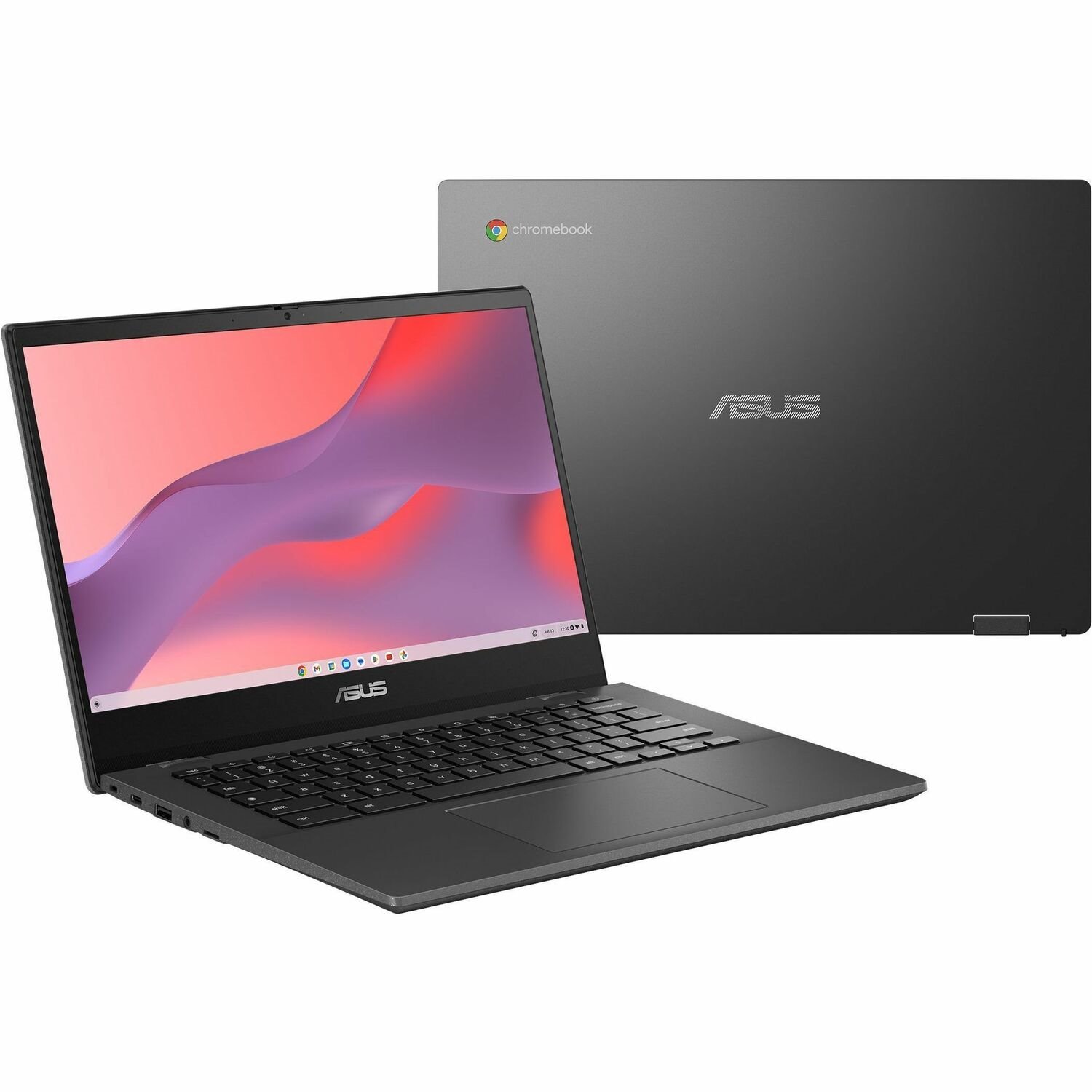 Asus Chromebook CM14 CM1402C CM1402CM2A-DS44F 14" Chromebook - Octa-core (ARM Cortex A76 + Cortex A55) - 4 GB - 64 GB Flash Memory - Gravity Gray