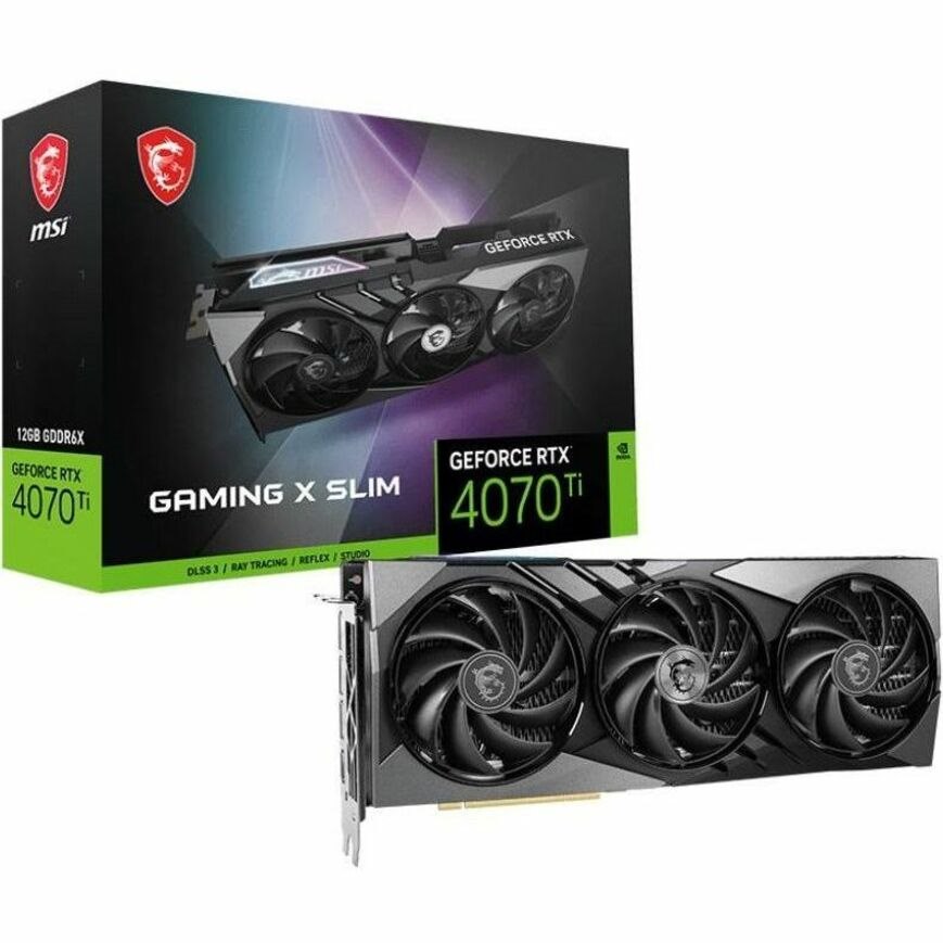 MSI NVIDIA GeForce RTX 4070 Graphic Card - 12 GB GDDR6X