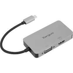 Targus USB-C Single Video Adapter with 4K HDMI/DVI/ VGA