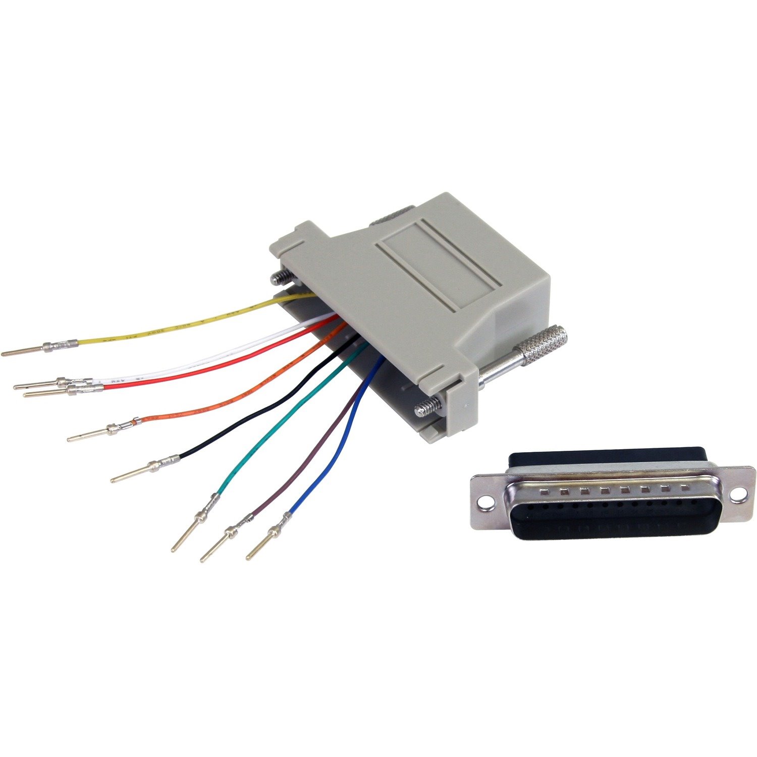 StarTech.com DB25 to RJ45 Modular Adapter - Serial adapter - DB-25 (M) - RJ-45 (F)