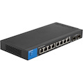 Linksys 8-Port Managed Gigabit Ethernet Switch with 2 1G SFP Uplinks