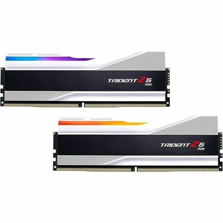 G.SKILL Trident Z5 RGB F5-8000J4048F24GX2-TZ5RS RAM Module for Desktop PC, Motherboard - 48 GB (2 x 24GB) - DDR5-8000/PC5-64000 DDR5 SDRAM - 8000 MHz - CL40 - 1.35 V