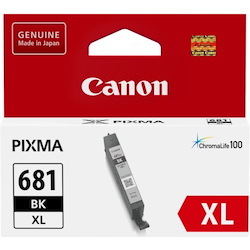 Canon CLI-681 XLBK Original High Yield Inkjet Ink Cartridge - Pigment Black - 1 Pack