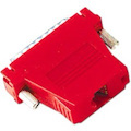 Black Box Modular Adapter Kit - DB25 Male to RJ45 Female, Red