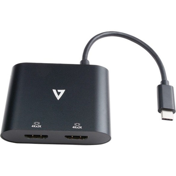 V7 V7UC-2HDMI-BLK A/V Adapter