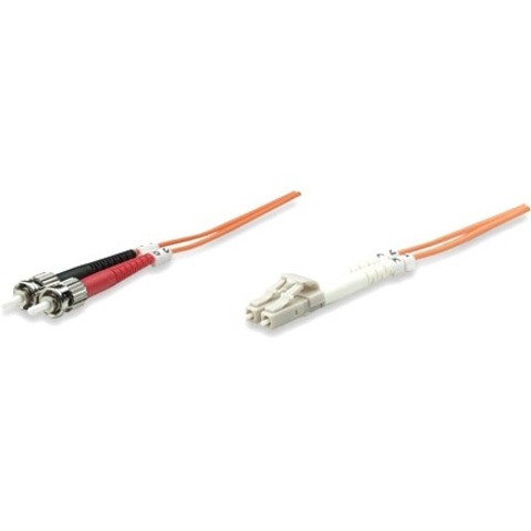 Intellinet 3M 10FT LC/ST Multi Mode Fiber Cable