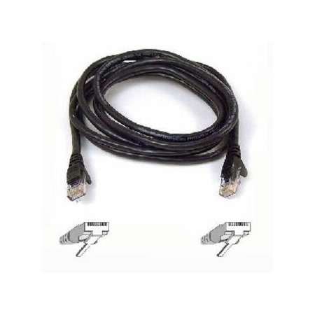Belkin 100ft Cat6 Snagless Molded Patch Cable RJ45 - patch cable - ethernet - black