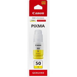 Canon GI-50Y Ink Refill Kit - Yellow - Inkjet