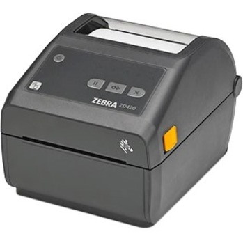 Zebra ZD420d Desktop Direct Thermal Printer - Monochrome - Label/Receipt Print - Ethernet - USB - Bluetooth