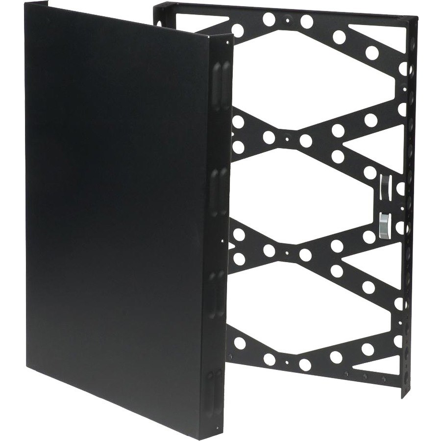 Rack Solutions 1U Covered Vertical Wall Mount Rack