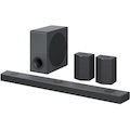 LG S95QR 9.1.5 Bluetooth Sound Bar Speaker - 810 W RMS - Alexa, Google Assistant Supported - Black