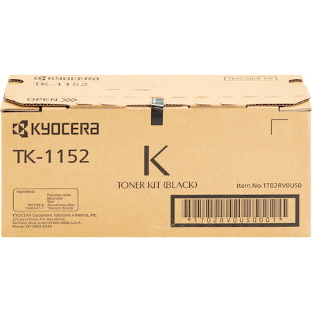 Kyocera TK-1152 Original Laser Toner Cartridge - Black - 1 Each