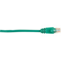 Black Box CAT5e Value Line Patch Cable, Stranded, Green, 10-Ft. (3.0-m), 5-Pack