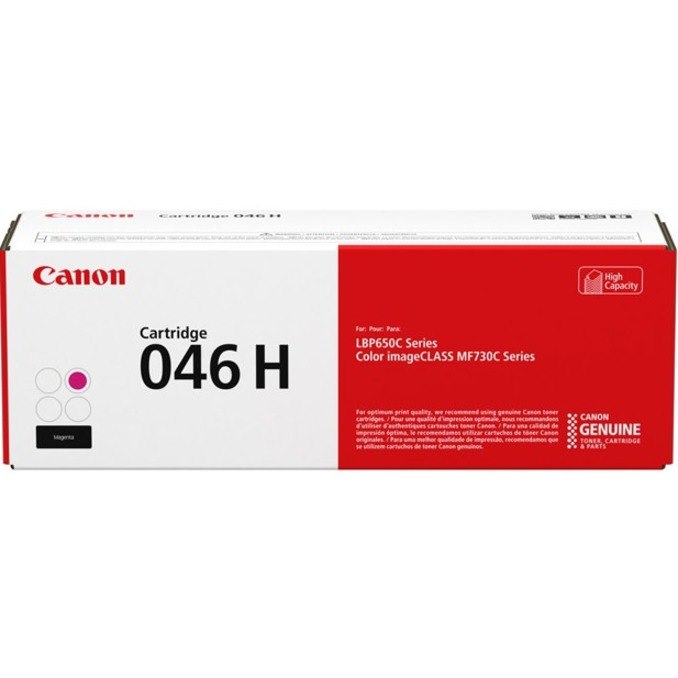 Canon 046 H High Yield Laser Toner Cartridge - Magenta Pack