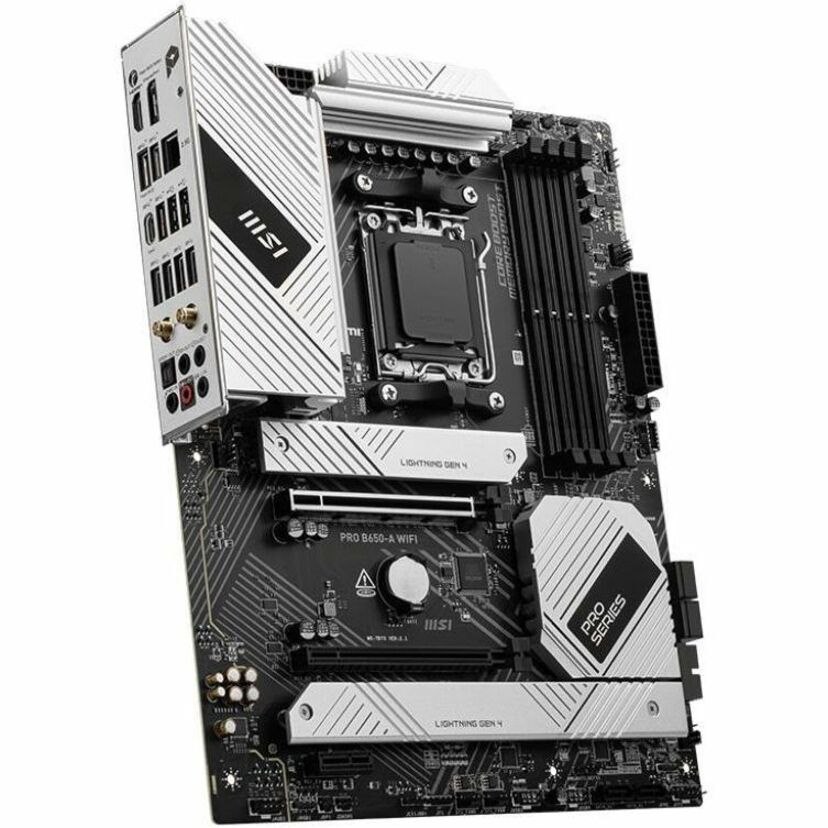 MSI PRO B650-A WIFI ATX Socket AM5 DDR5 for AMD Ryzen CPU