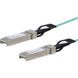 StarTech.com Cisco SFP-10G-AOC5M Compatible 5m 10G SFP+ to SFP AOC Cable - 10GbE SFP+ Active Optical Fiber - 10Gbps SFP + Cable 16.4'