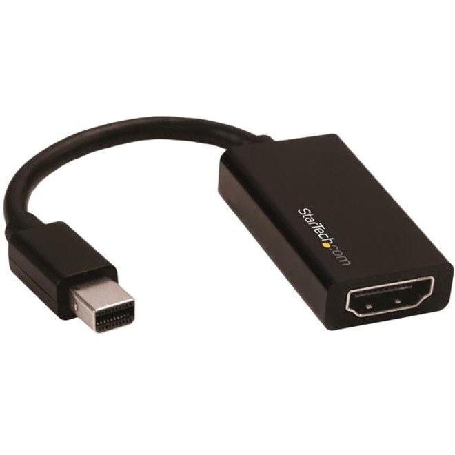 StarTech.com 14.73 cm HDMI/Mini DisplayPort A/V Cable for Projector, TV, Monitor, Notebook, Audio/Video Device, MacBook, MacBook Air, Mac mini, Dock - 1