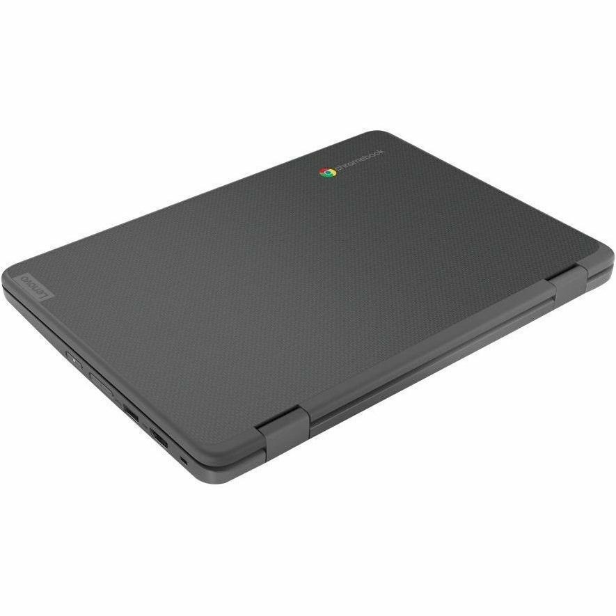 Lenovo 500e Yoga Chromebook Gen 4 82W4000AUS 12.2" Touchscreen Convertible 2 in 1 Chromebook - WUXGA - Intel N100 - 4 GB - 32 GB Flash Memory - English Keyboard - Graphite Gray