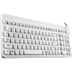 Man & Machine Really Cool LP Keyboard - Cable Connectivity - USB Interface - White