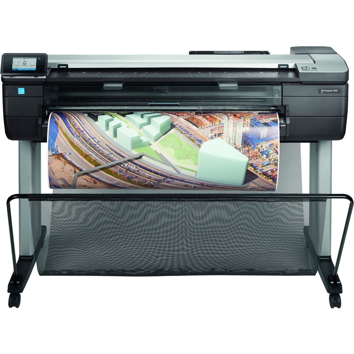 HP Designjet T830 Inkjet Large Format Printer - Includes Printer, Copier, Scanner - 914.40 mm (36") Print Width - Colour