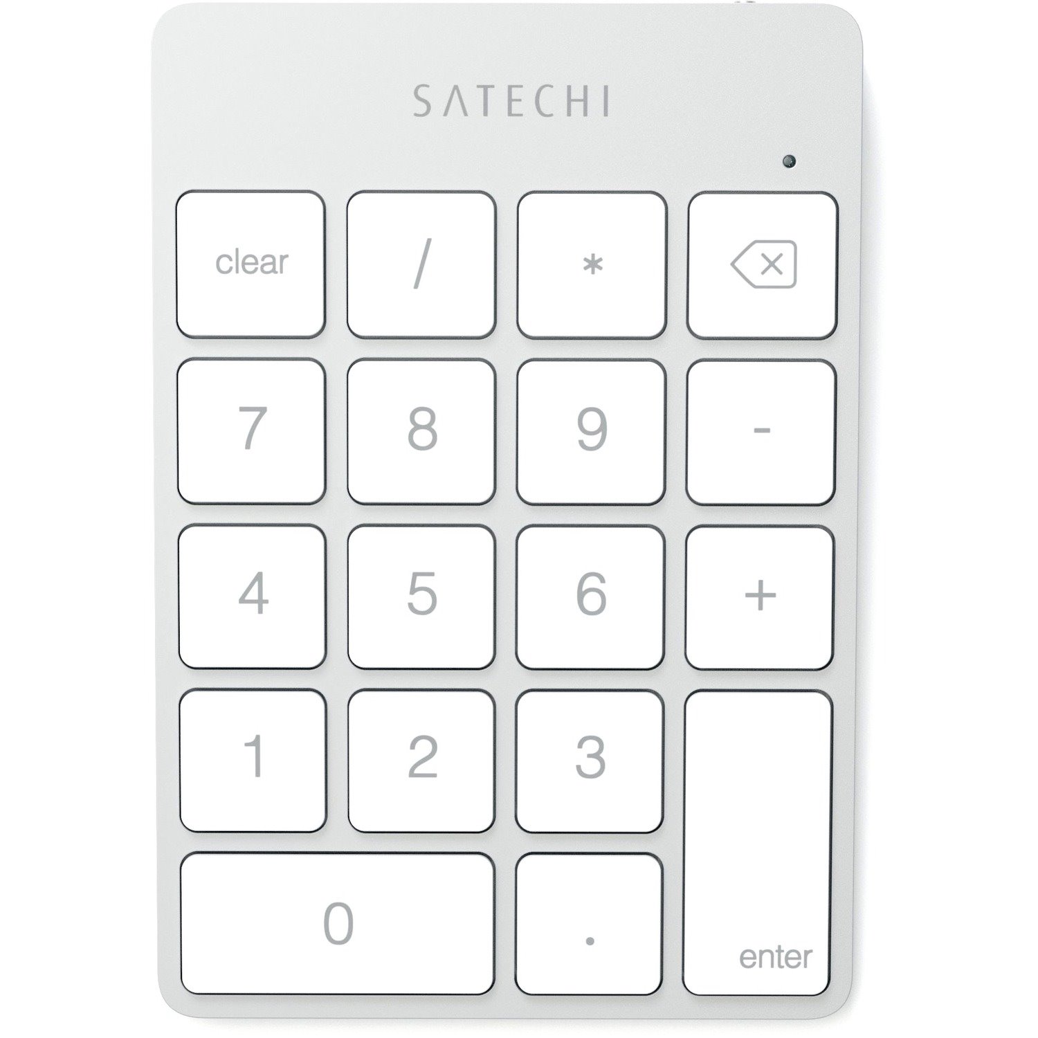 Satechi Aluminum Slim Rechargeable Bluetooth Keypad