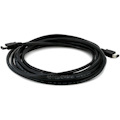 Monoprice IEEE-1394 FireWire iLink DV Cable 6P-6P M/M - 15ft (Black)