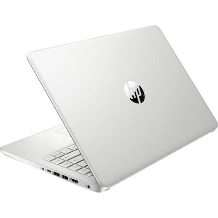 HP 14s-dq0000 14s-dq3047TU 14" Notebook - HD - 1366 x 768 - Intel Celeron N4500 Dual-core (2 Core) - 4 GB Total RAM - 128 GB SSD - Natural Silver