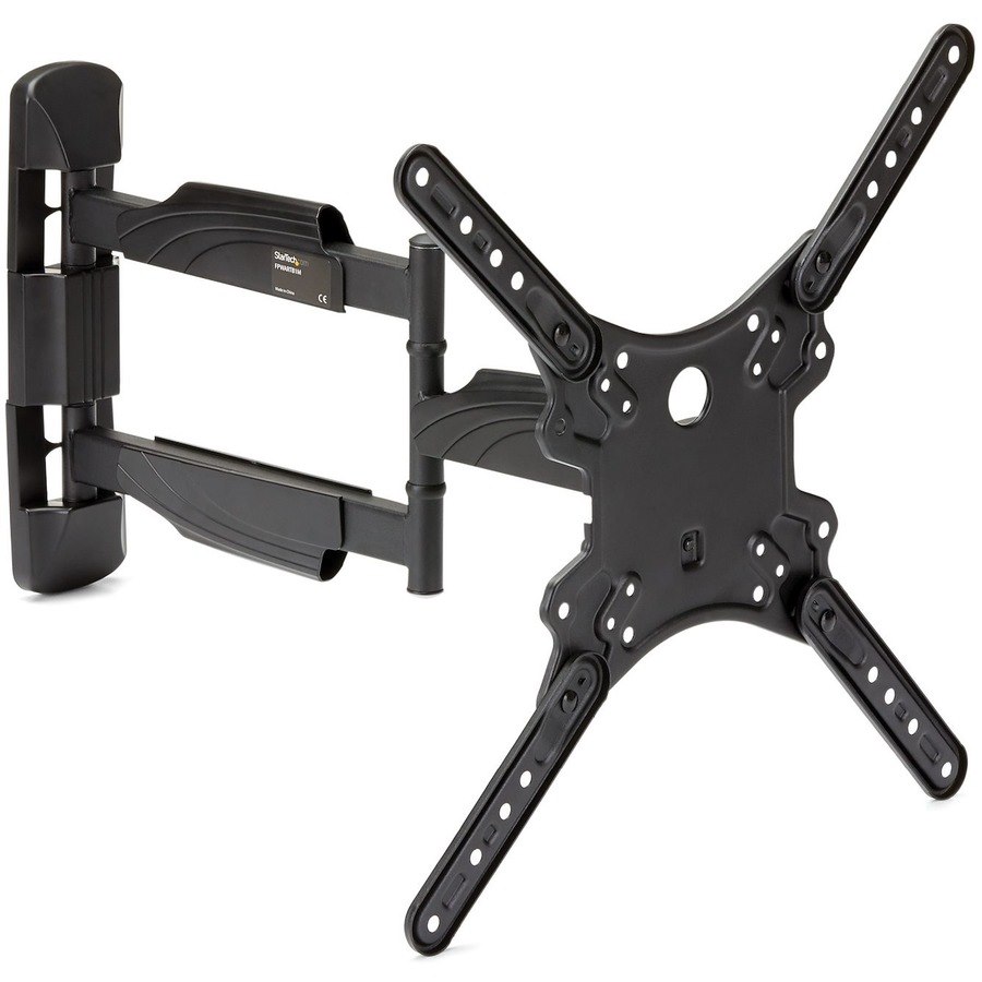 StarTech.com Full Motion TV Wall Mount for 32-55 inch VESA Display - Heavy Duty Articulating Adjustable Flat Screen TV Wall Mount Bracket