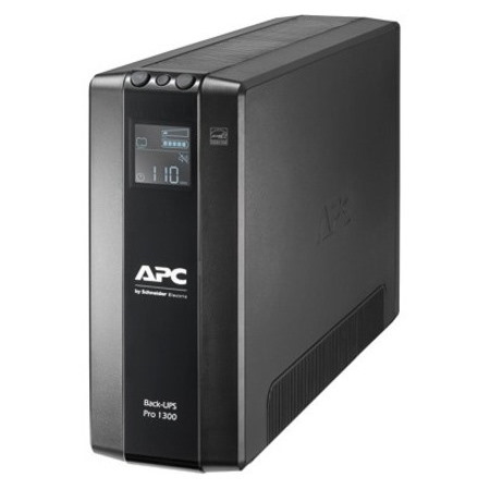 APC by Schneider Electric Back-UPS Pro BR1300MI Line-interactive UPS - 1.30 kVA/780 W