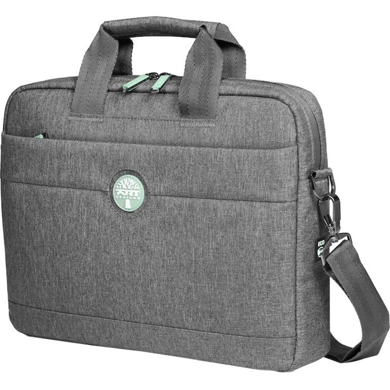 Port YOSEMITE Eco Carrying Case for 33 cm (13") to 35.6 cm (14") Notebook - Grey