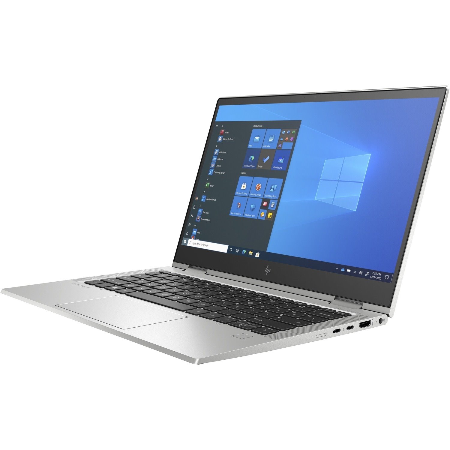 HP EliteBook x360 830 G8 13.3" Touchscreen Convertible 2 in 1 Notebook - Full HD - Intel Core i5 11th Gen i5-1145G7 - 16 GB - 512 GB SSD - English, French Keyboard